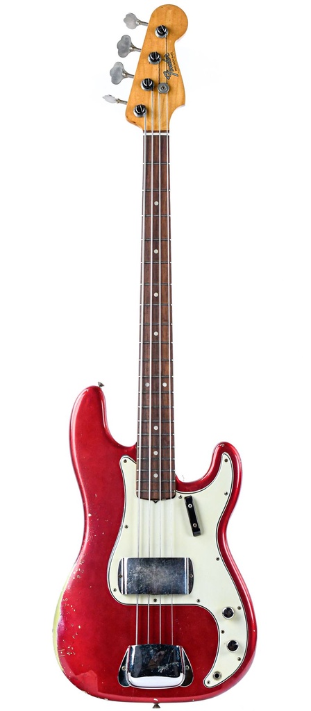 Fender Precision Bass Candy Apple Red 1965 | The Fellowship